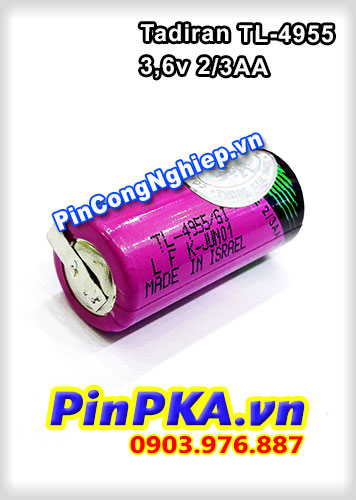 Pin Lithium PLC-CNC Tadiran TL-4955 1650mAh 3,6V